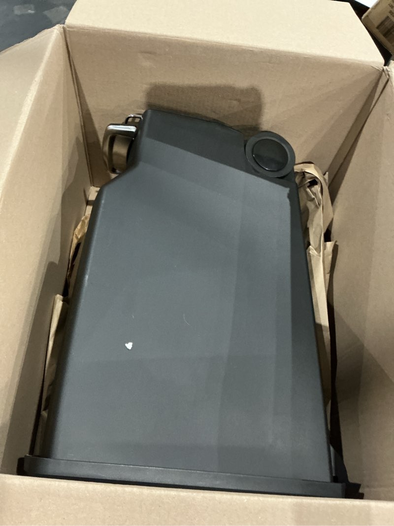Condition photo showing Good Condition for simplehuman 40 liter / 10.6 gallon slim kitchen step trash can with secure slide lock, black plastic