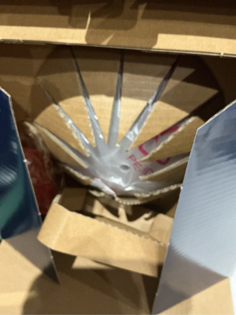 Condition photo showing As Is for project source 2-light 13-in brushed nickel led, flush mount light