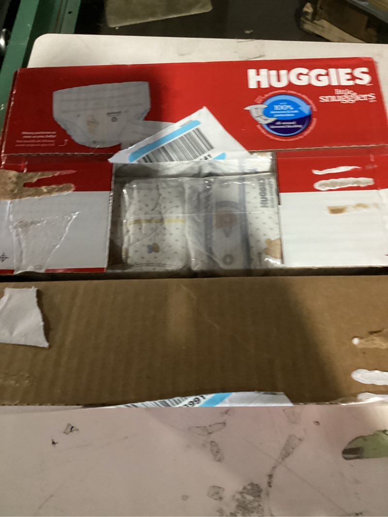 Condition photo showing New/Like New for huggies little snugglers diapers - size 1 - 96ct