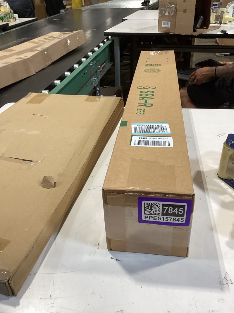 Condition photo showing Good Condition for necaux custom multisize 1.5mm thick clear pvc table cover protector - 24 x 48 inch water resistant plastic rectangular vinyl non-slip desk pad for coffee table/writing desk 24" x 48" clear 1.5mm