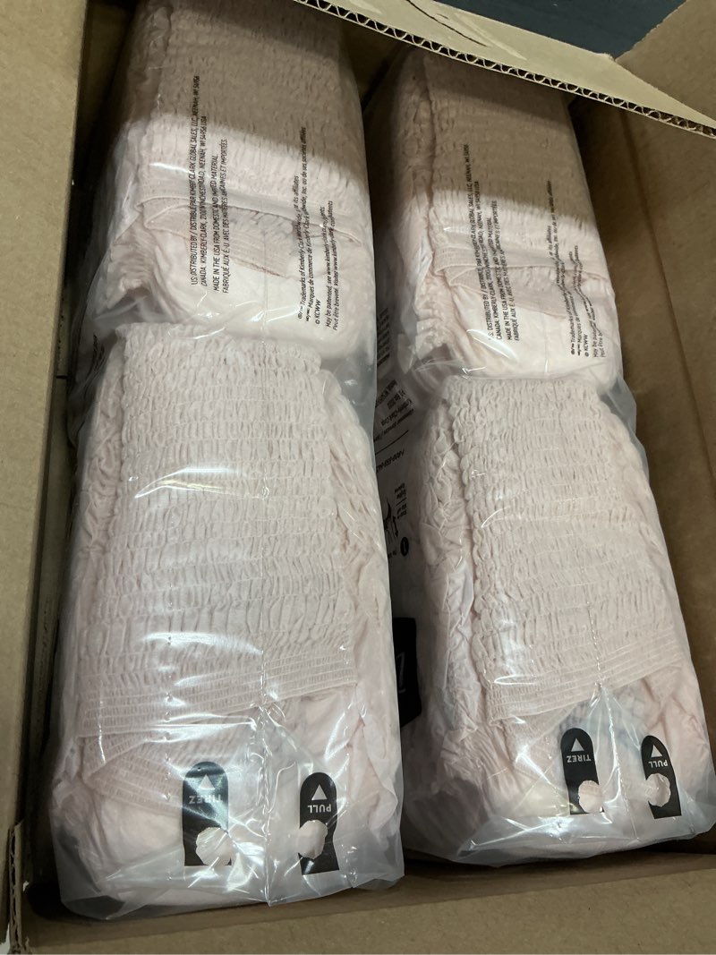 Condition photo showing New/Like New for depend fresh protection adult incontinence & postpartum underwear for women - maximum absorbency - xxl - blush - 44ct