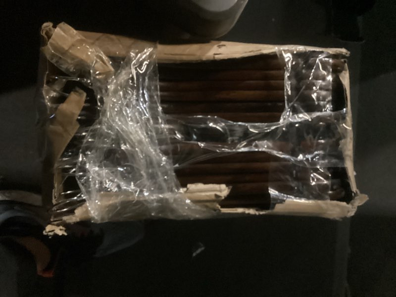 Condition photo showing Good Condition for amber home white wooden hangers 30 pack - coat hangers with non-slip pant bar for shirts, jackets, dress 30 white