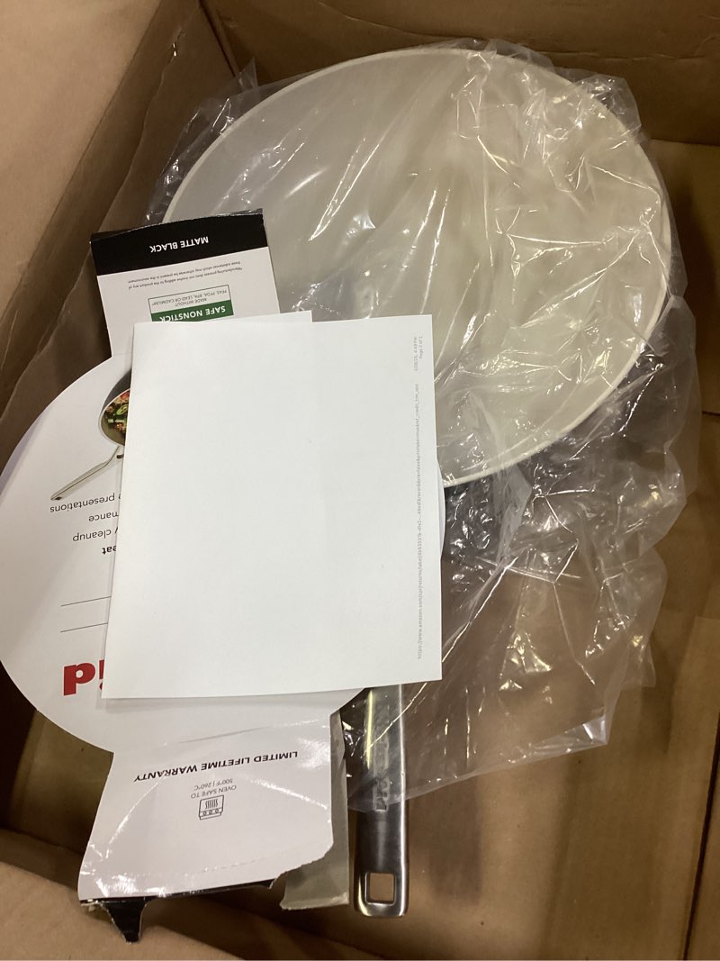 Condition photo showing Good Condition for kitchenaid hard anodized ceramic nonstick frying pan/skillet, 12.25 inch - matte black