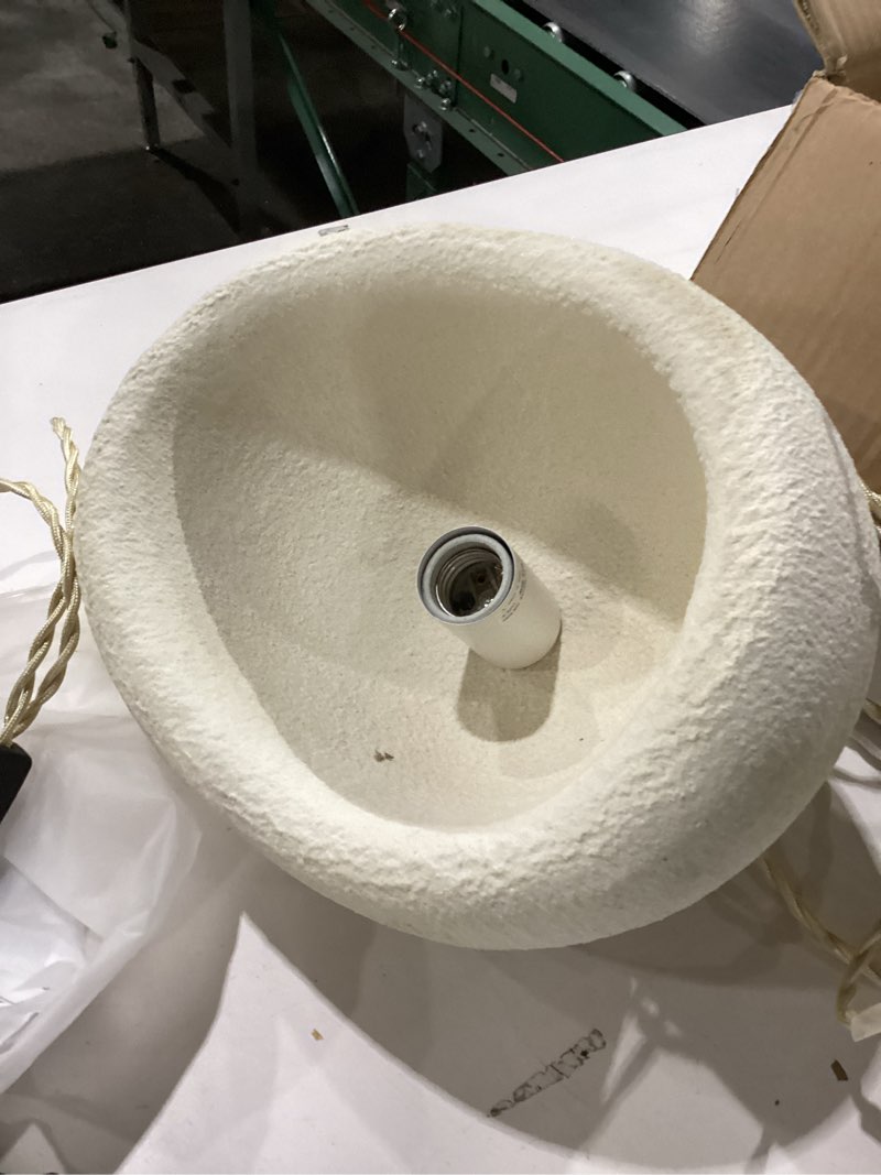 modivo 11.8in wabi sabi pendant light,plug in hanging light fixture bulb included,japandi decor japa