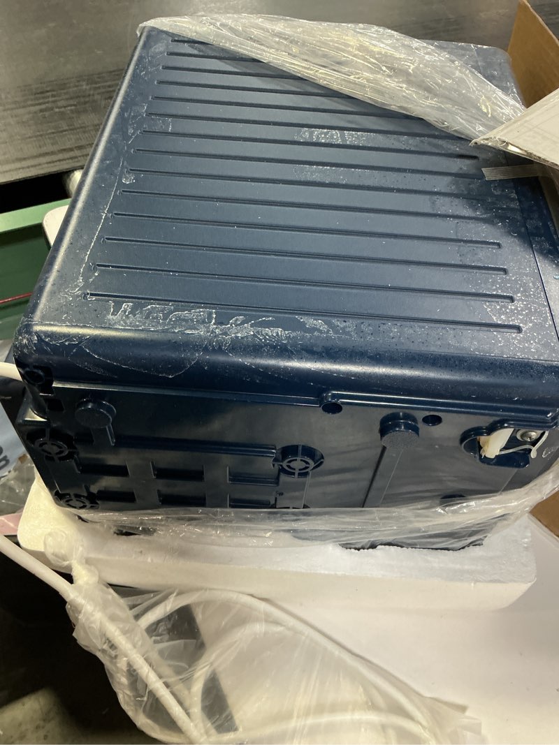 Condition photo showing As Is for frigidaire gallery efic255 countertop crunchy chewable nugget ice maker, 44lbs per day, auto self cleaning, 2.0 gen, navy