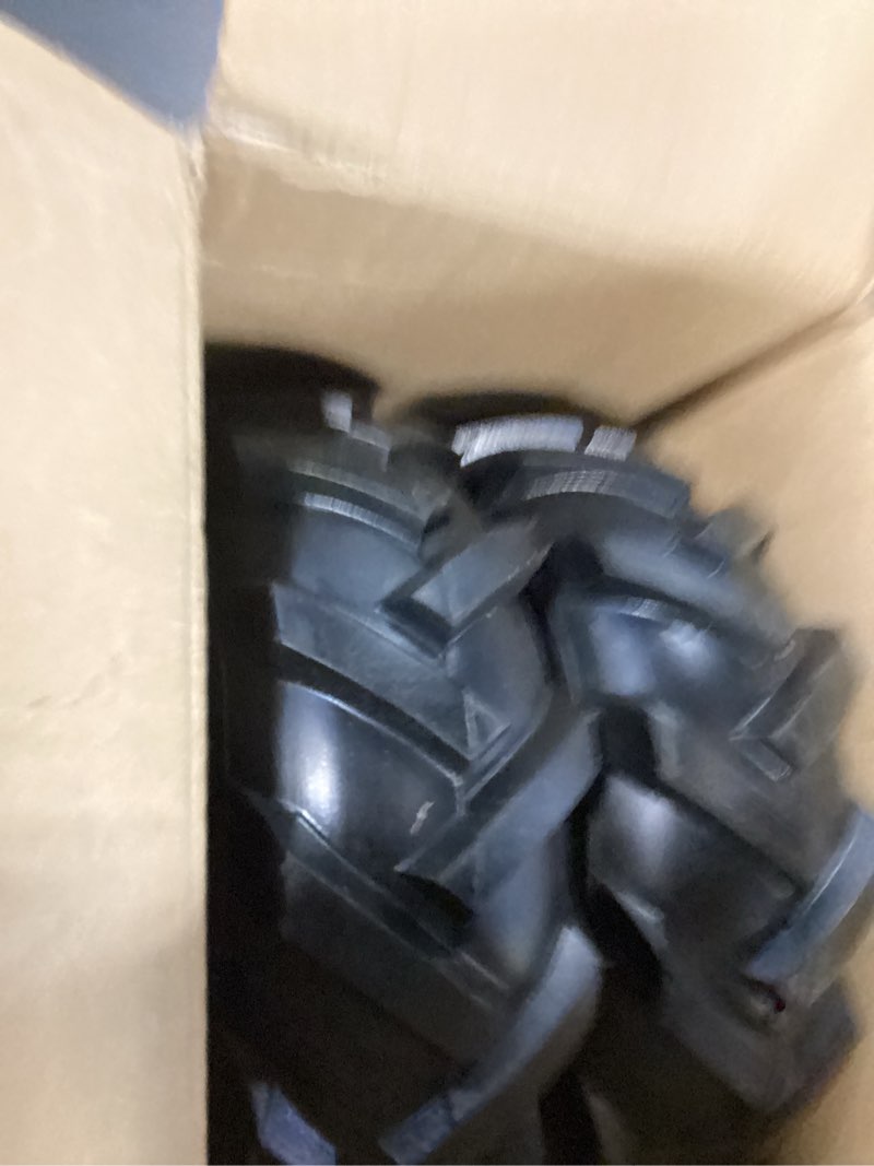 Condition photo showing New/Like New for 11x4.00-4" Tiller Tire and Wheel (3/4" Axle Size), 3-1/8" Centered Hub, Compatible with Craftsman & Troy-Bilt Tiller Garden Trailer, Tractor, Tillers, and Snowblower Tire