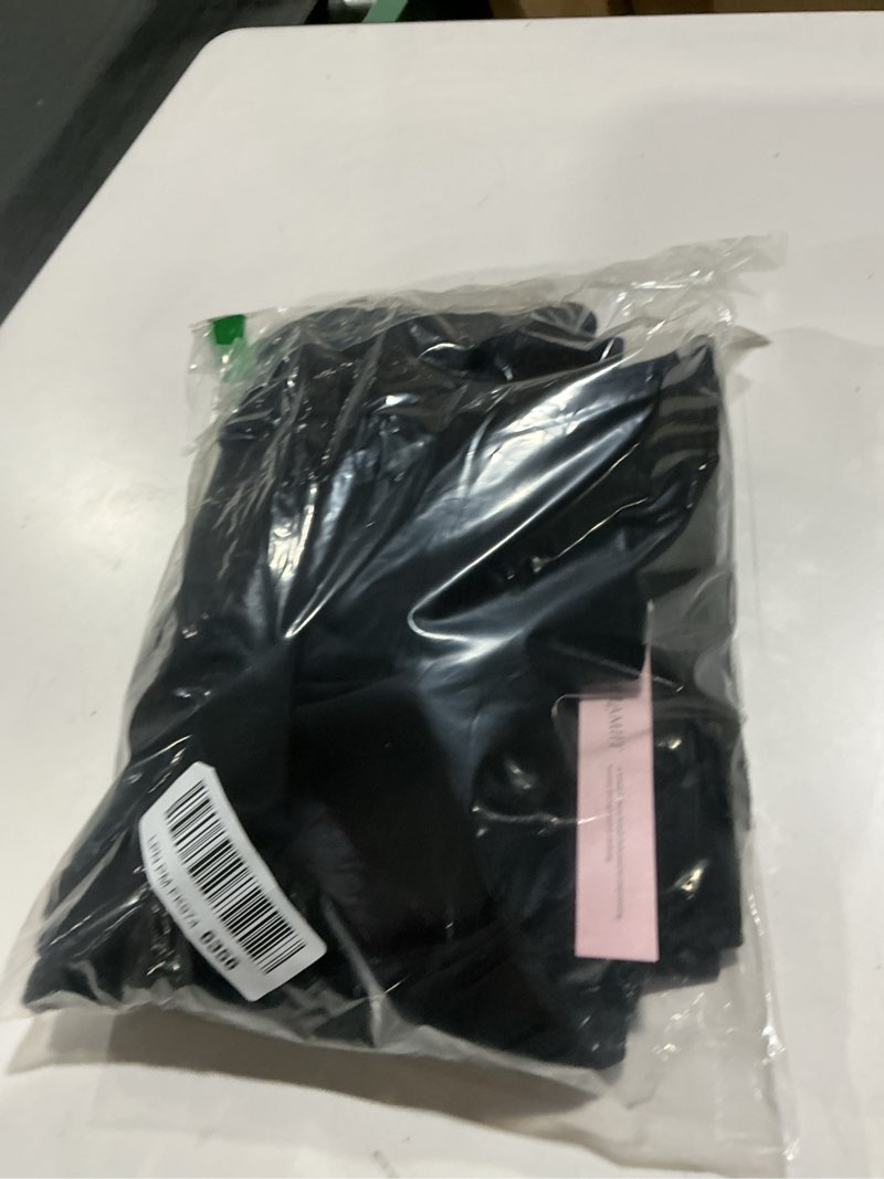 Condition photo showing Good Condition for Casly Lamiit Women's 2 Piece Blazer Outfits Business Casual Asymmetrical Jacket Button Wide Leg Pants Dressy Suit Sets Black 1 Large