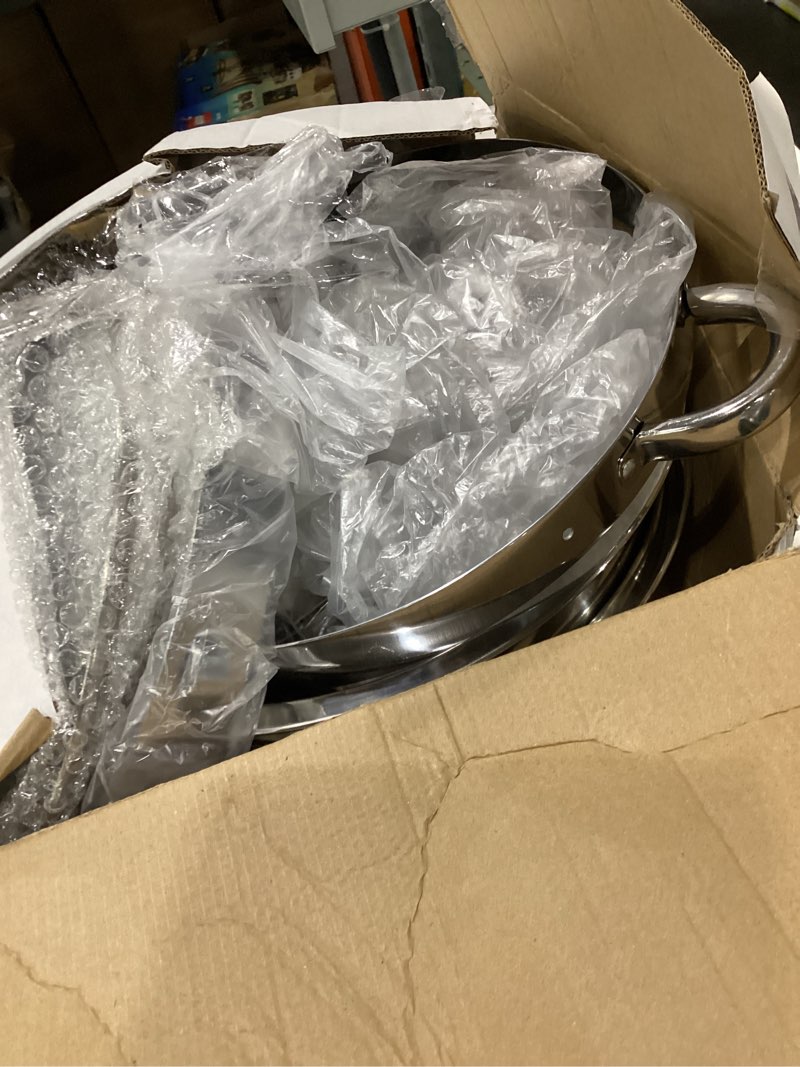 Condition photo showing Good Condition for wellife 450 pcs silver disposable dinnerware set for 75 guests, wedding plates silver plastic plates for party, including 75 dinner salad plates, cups, forks knives spoons for wedding and party 75 guests silver