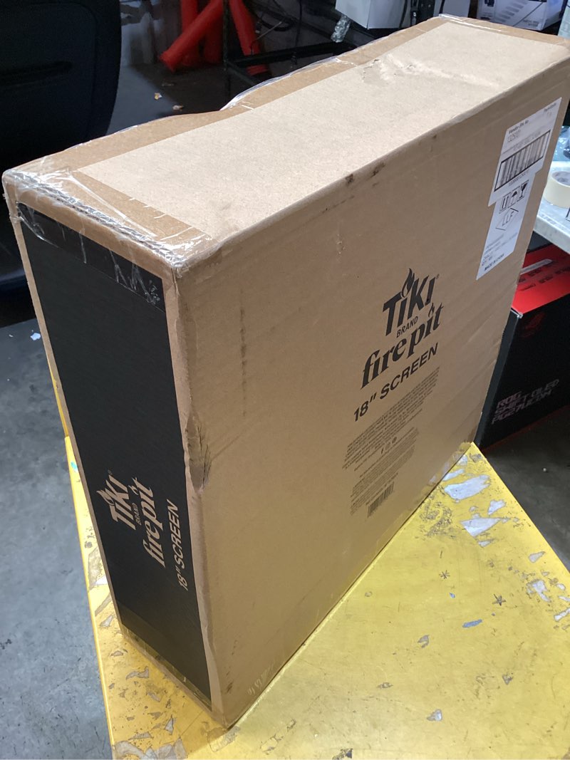Condition photo showing As Is for tiki firepit screen