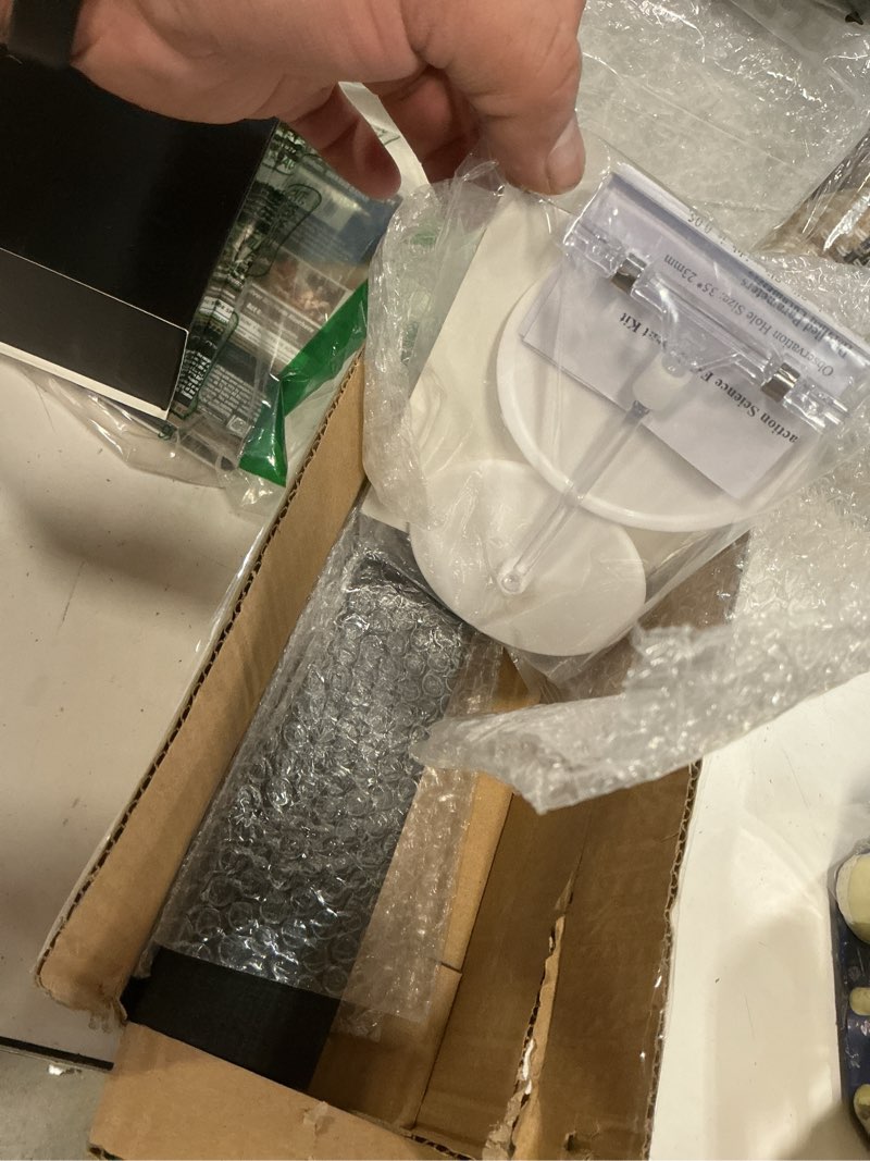 Condition photo showing Good Condition for young's double-slit experiment, single slit, with holder observation board red light source, optics elements, optical physical experiment kit, interference diffraction grating sheet 50 * 50mm