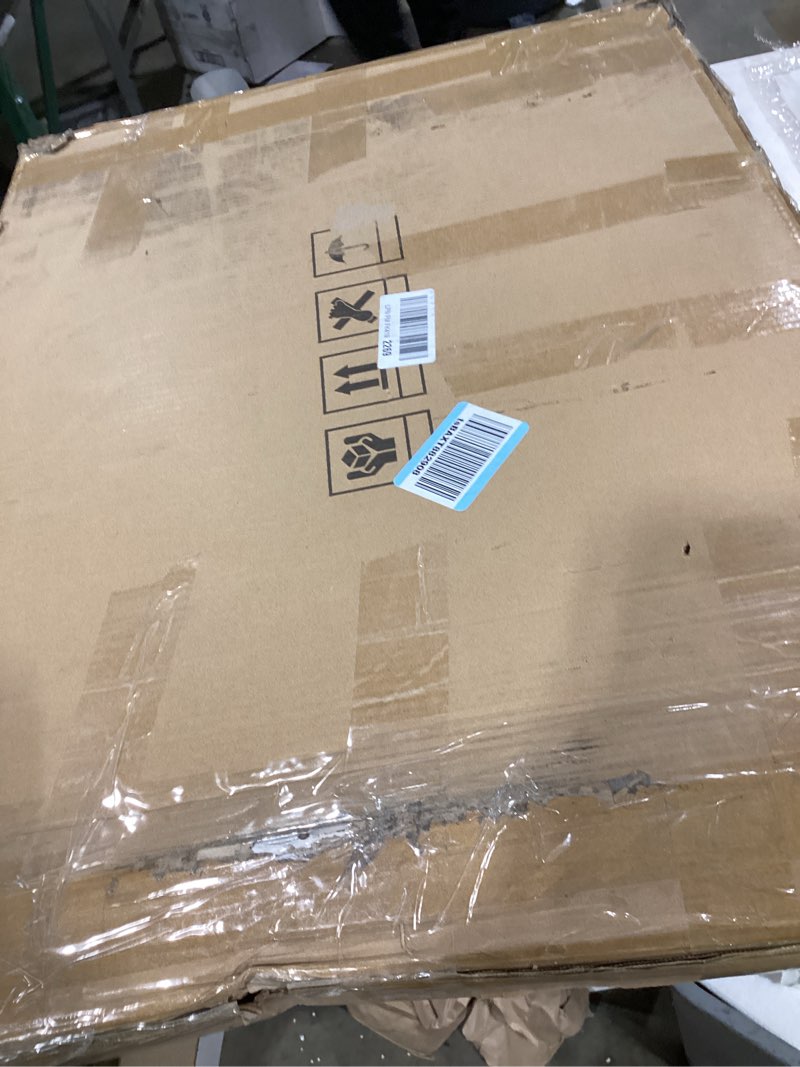 Condition photo showing Good Condition for Metal Pegboard Display Stand with Base Plate, Two Separately Pegboard Panels, 2'x 5' Standing Pegboard Display with four Wheels, Peg Board Display Rack, Extra 30 pieces Hooks (White)