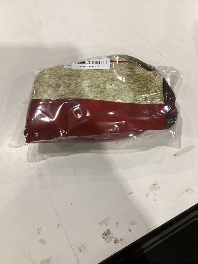 Condition photo showing New/Like New for american flag tapestry vintage retro usa flag poster, 60?w x 40?l heavy duty polyester, wall hanging decor for dorm living room college bedroom, fade resistant indoor outdoor 60"l x 40"w