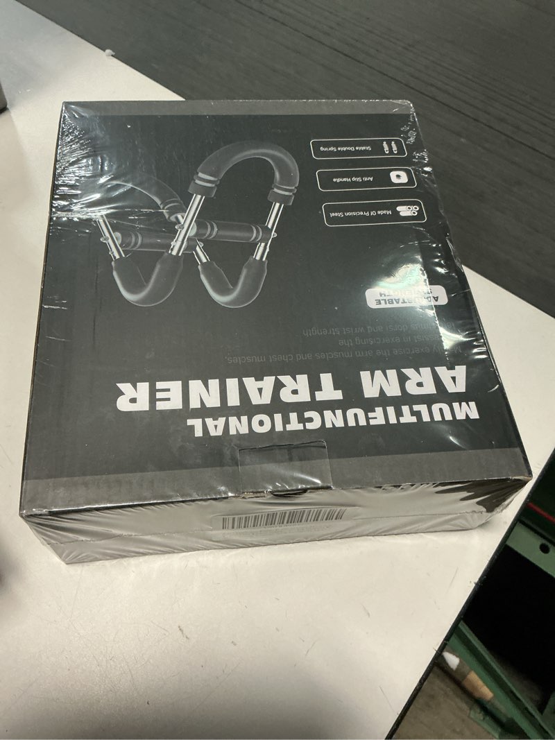 Condition photo showing New/Like New for Twister Arm Trainer, 40-100lb Adjustable Arm Trainer for Men, Arm Trainer with Chest Workout Equipment, Forearm Triceps Chest Enhanced Exercise Strengthener, Portable Gym Home Fitness Equipment Blue