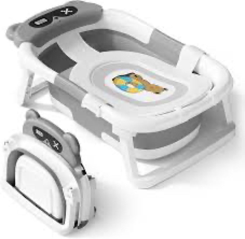 AVIDOR Baby Bathtub,Collapsible Bathtub for Newborn to Toddler,Durable Essential Infant Bath Tub,Por