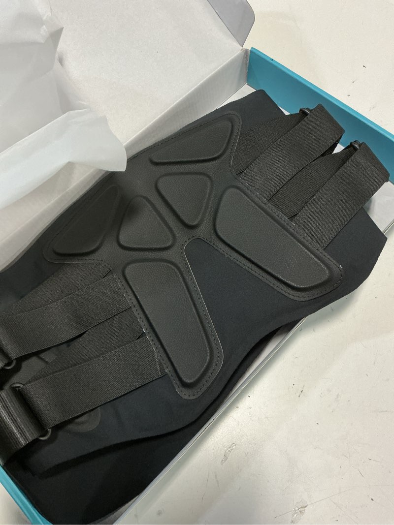 Condition photo showing Good Condition for Comfytemp Cordless Heating Pad with Massager for Back Pain Relief, Portable Lower Back Massager FSA Eligible HSA Rechargeable, Birthday Christmas Gifts for Women Men Mom Dad Seniors 3 Heat 30 Auto-Off Black