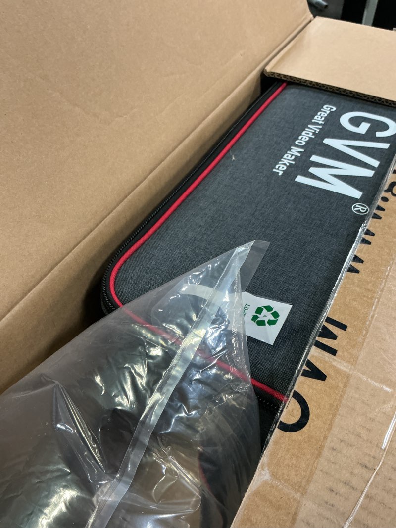 Condition photo showing Good Condition for gvm 200w led video light with lantern softbox, sd200b continuous lighting kit with bluetooth mesh network/dmx control, 2700k-6800k studio light photography lighting kit, 45400lux/1m, 12 scene effects sd200b-set2