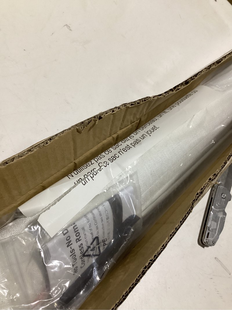 Condition photo showing Good Condition for berissa blackout roman shades for indoor windows cordless,pull down linen fabric roman blinds,privacy window shades for door windows,bedroom,office,easy to install,light brown,29" w x 48" h blackout_light brown 29"w x 48"h fba