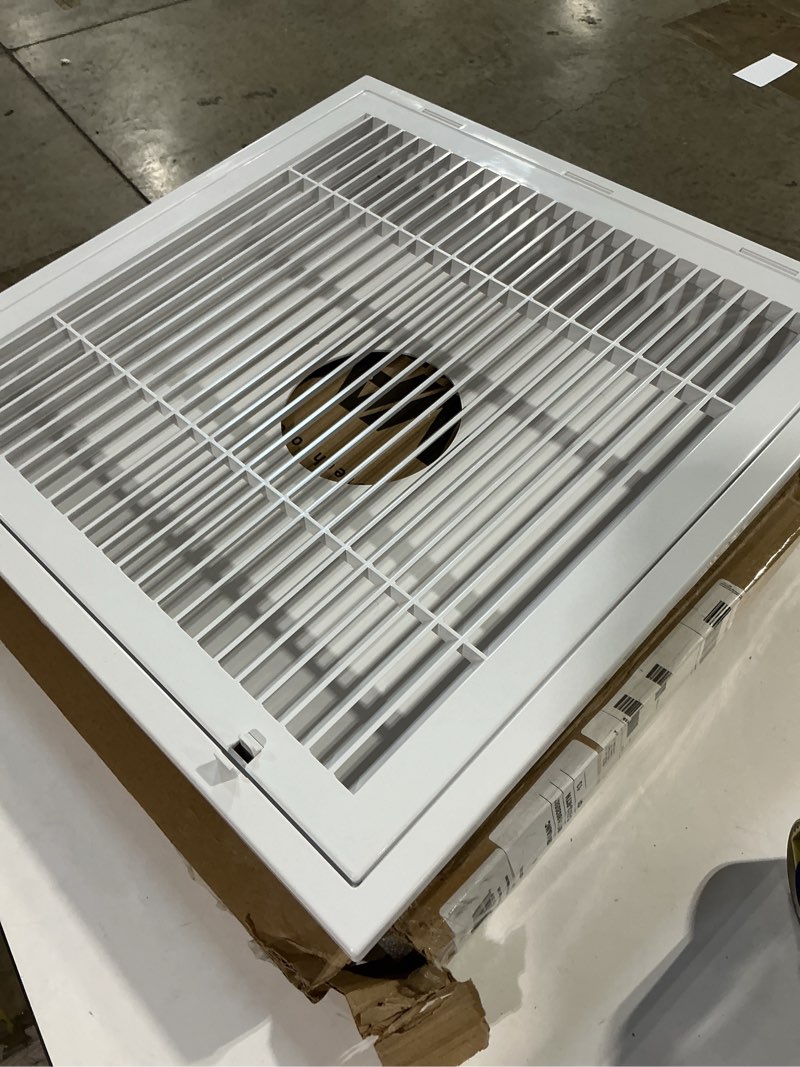 Condition photo showing Good Condition for ht-2x2-rtn quick connect 2 x 2 ft. plastic louvered return