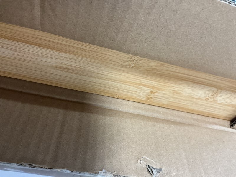 Condition photo showing Good Condition for utoplike extra large kitchen drawer organizer, expandable bamboo drawer holder for utensils, silverware, flatware, 7-9 slots cutlery tray