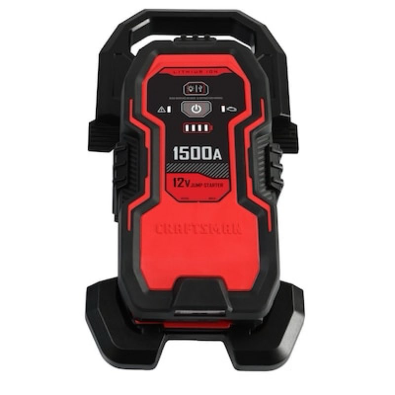 CRAFTSMAN 1500 -Amp 12 -Volt Portable Car Battery Jump Starter with Digital Display