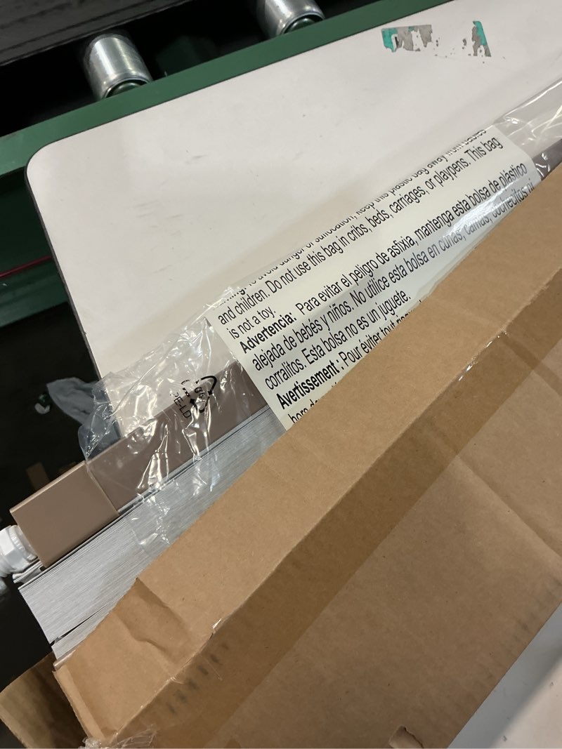 Condition photo showing Good Condition for LazBlinds Cordless Cellular Shades, No Tools No Drill Blackout Honeycomb Shades Pleated Blinds for Windows, 35'' W x 48'' H, Taupe Blackout-taupe 35'' W x 48'' 