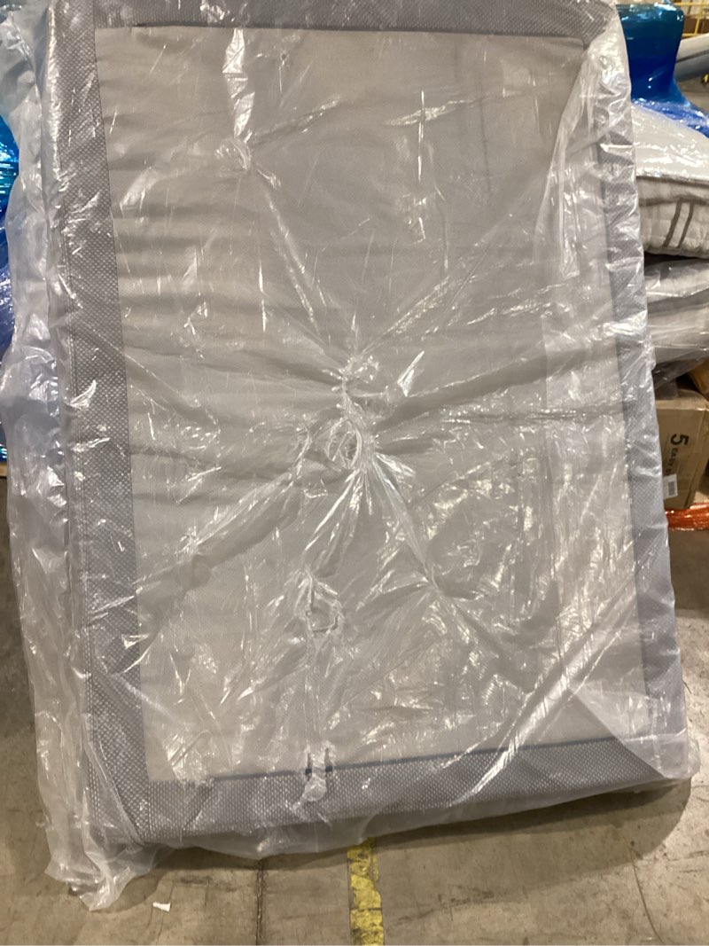 Condition photo showing Good Condition for 8 inch full mattress | medium firm | memory foam mattress | bed in a box, certipur-us certified (grey, full 8in) grey full 8in