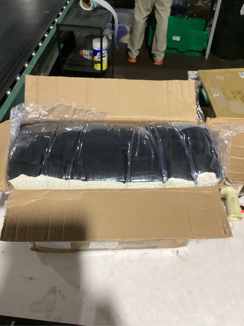 Condition photo showing As Is for Single Foldable Mattress 75 * 25 * 4 inch, Trifold Mattress Memory Foam Folding Floor Mattresses with Washable Cover, Sleeping Pad for Guest, RV, Travel Single White