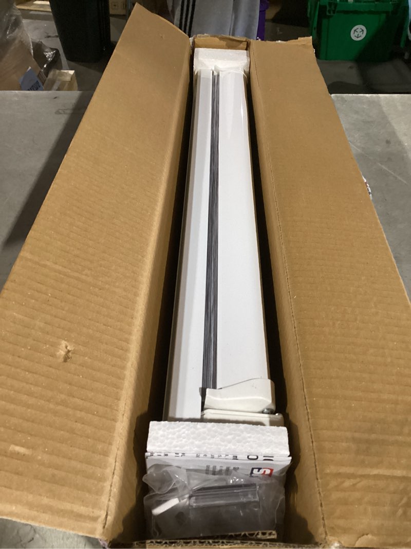 Condition photo showing Good Condition for boolegon blackout roller shades for windows,cordless,linen fabric,roller blinds,thermal insulated fabric uv protection,window shades for home,office,bedroom,door,blackout-gray,custom size