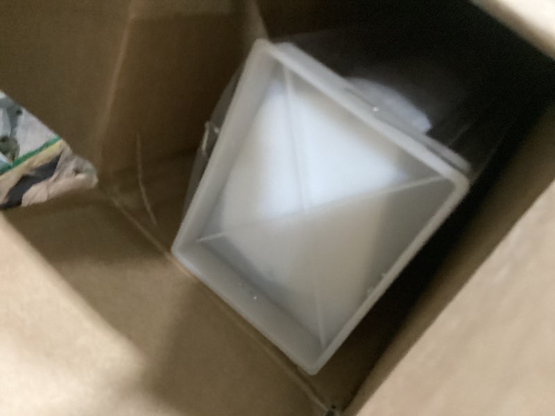 Condition photo showing As Is for persilux cordless zebra blinds for windows free-stop roller windows shades (31" w x 47" h, white) dual layer light control for day and night, light filtering sheer shades for home, easy to install 31"w x 47"h white