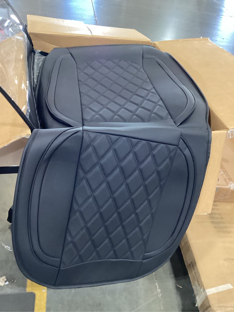 Condition photo showing As Is for dodge ram seat covers full set fit for 2009-2026 ram 1500/2500/3500 | ram seat covers black,waterproof truck seat covers ,ram 1500 2500 3500 seat covers, heavy duty with split flat bench 40/60 black full set?flat back)