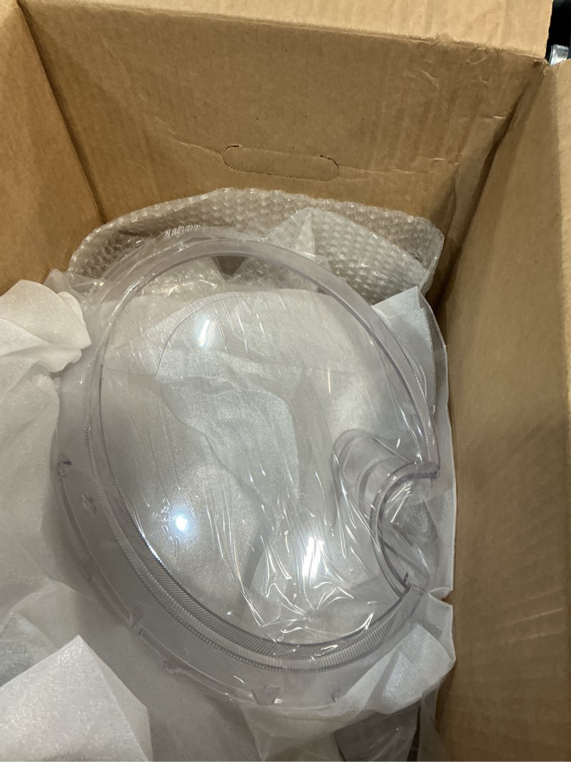 Condition photo showing Good Condition for (Similar)Compatible for BMW MINI R55 R56 2007 2009 2010 2011 2012 2013 Car Headlight Shell Transparent Lampshade Headlamp Cover Lens Plexiglass(A Pair)
