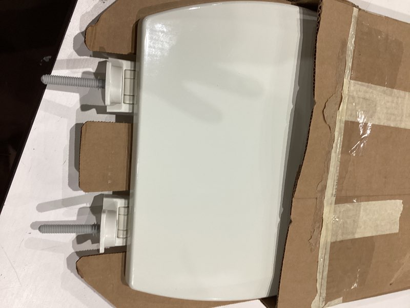 Condition photo showing Good Condition for bemis 1500ec durable wood toilet seat with easy clean hinges, made in usa, elongated, biscuit biscuit elongated