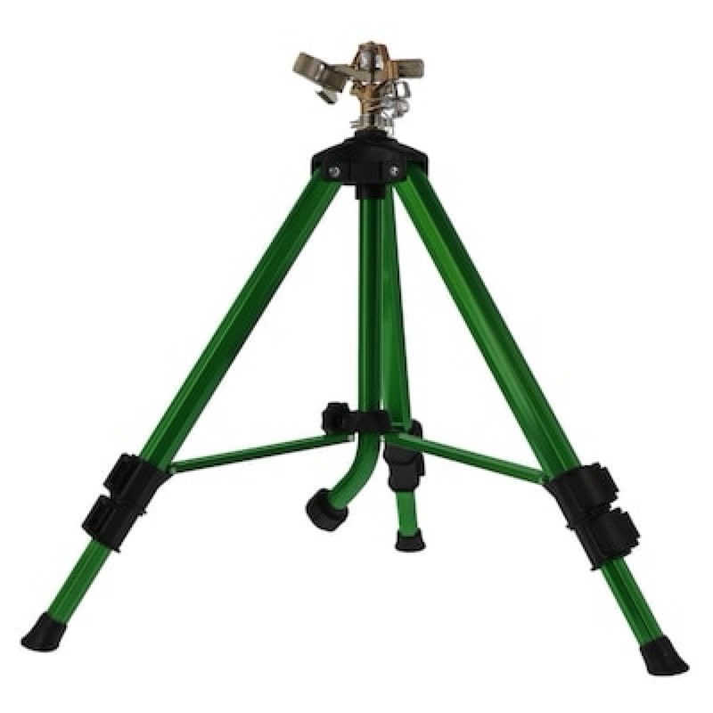 orbit sprinkler 5000-sq ft impulse tripod lawn sprinkler