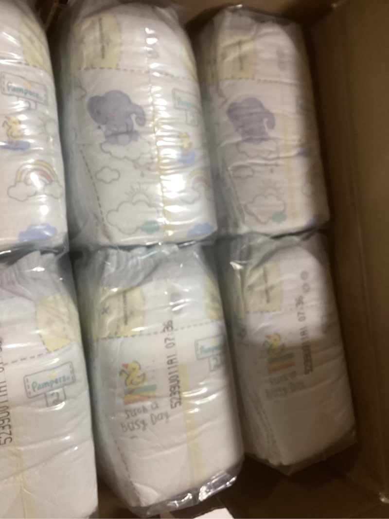 Condition photo showing New/Like New for Pampers Baby Diapers - Swaddlers - Size 2, 186 Count, Ultra Absorbent Disposable Infant Diaper
