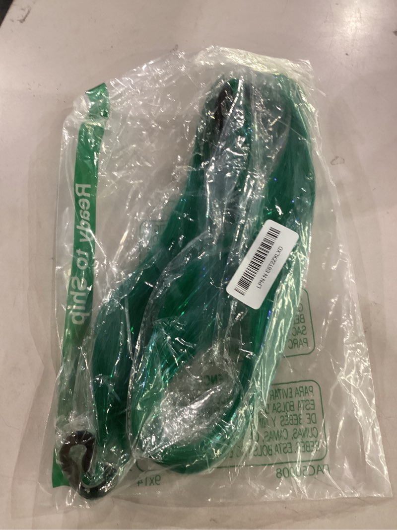 Condition photo showing Good Condition for 2 packs dark green ponytail extensions for kids girls women 26 inch, mixed tinsel with elastic tie, straight braid ponytail synthetic colored hair extensions for party festival crazy hair day dark green# 26 inch