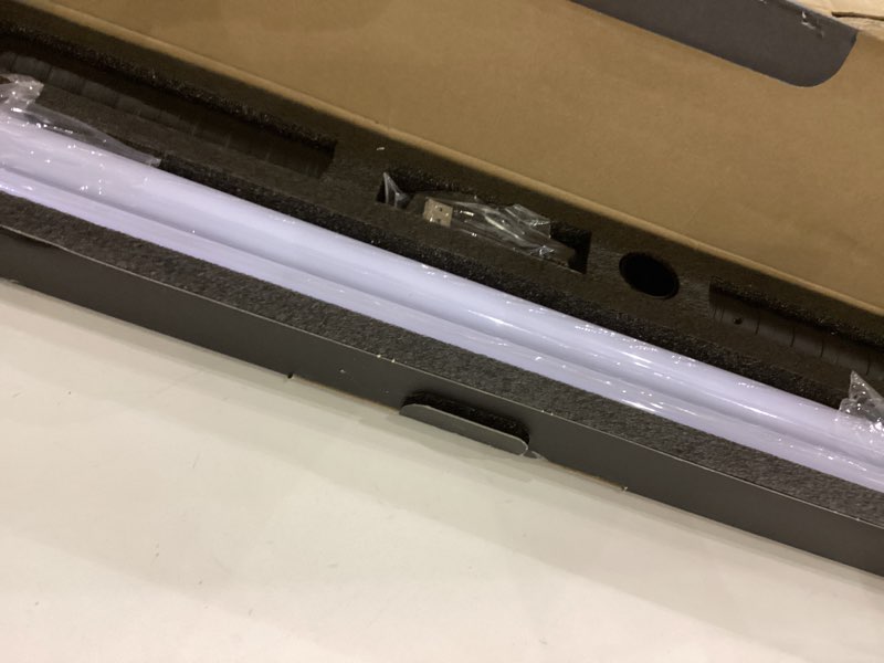 2 in 1 Dueling Lightsaber Alloy Handle Light Saber 15 RGB Colors with 4 Modes 6 Sound Effects USB Re