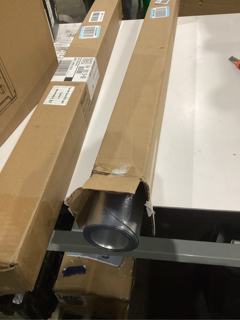 Condition photo showing Good Condition for Kuyal Clear Chair mat for Hard Floors 36 x 48 inches Transparent Floor Mats Wood/Tile Protection Mat for Office & Home (36" X 48" Rectangle)