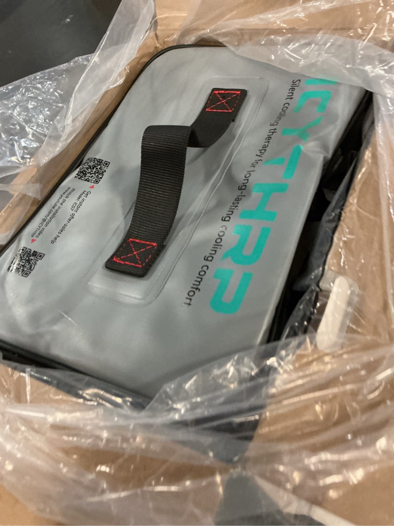 Condition photo showing Good Condition for cold therapy machine with programmable timer, portable ice machine for shoulder after surgery, shoulder replacement recovery system, cryotherapy pain relief with compression pad shoulder pad+machine