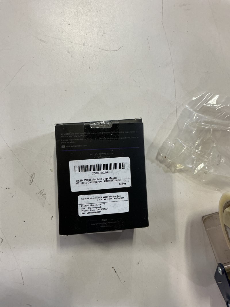 Condition photo showing New/Like New for LISEN Qi2.2 25W Magsafe Car Mount Charger, [Gifts for Men] Fast Wireless Car Charger, Car Phone Holder,Phone Holders for Your Car Vacuum Magnetic Phone Charger for iPhone 17 Pro Max 16-12