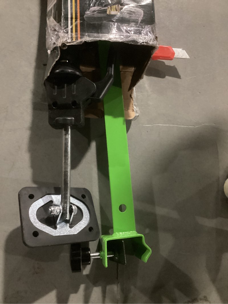 Condition photo showing As Is for keeper - extended ratcheting cargo bar - adjustable 44 to 74 inches, secure storage for suvs, full sized trucks, and trunks single
