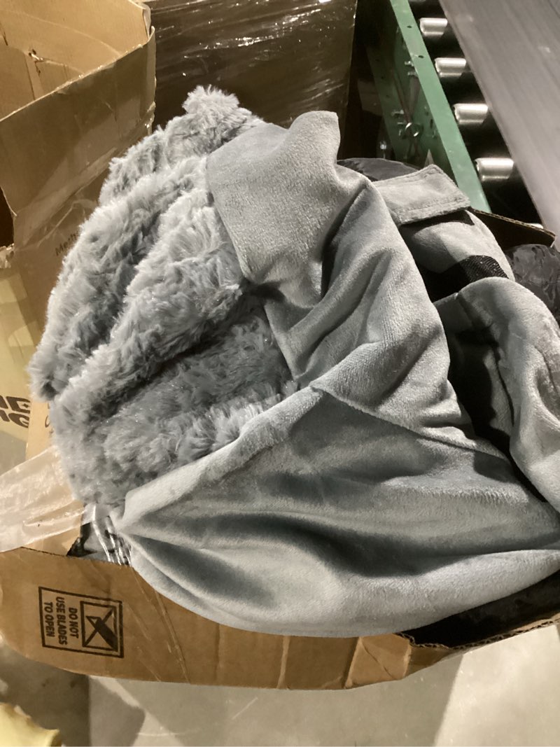 Condition photo showing Good Condition for Large Dog Bed Orthopedic Washable: Beds Bolster XL Bed Large Big Dogs Memory Foam Couch Sofa Waterproof with Removable Cover 36.0"L x 27.0"W x 6.5"Th Light Grey