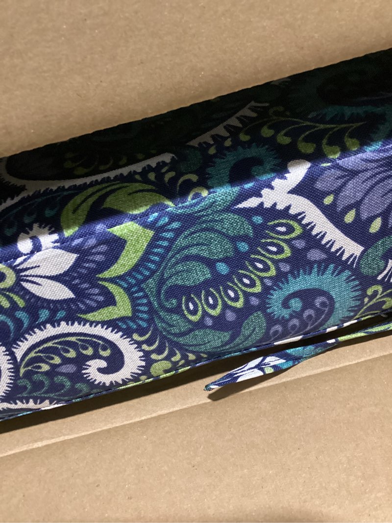 Condition photo showing Good Condition for arden outdoor deep seat cushion set, 22 in x 24 in, weather-proof, rain-proof, fade resistant patio cushion sapphire aurora blue damask polyfill sapphire aurora blue damask 1 pack