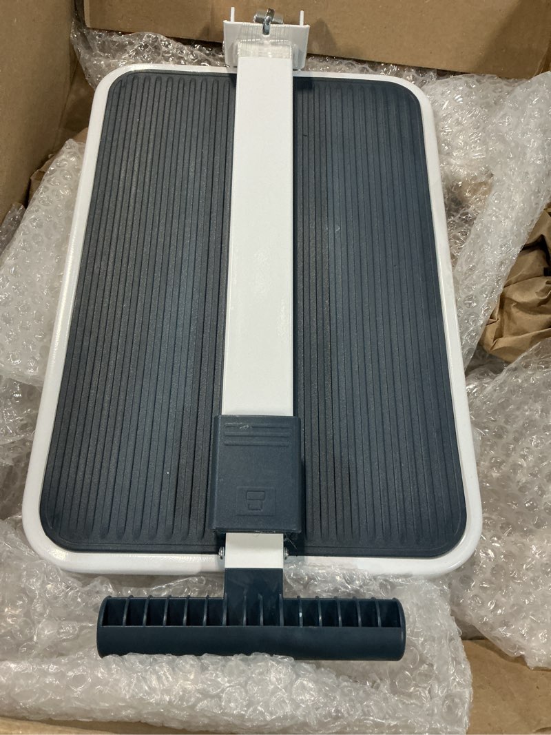 Condition photo showing Good Condition for folding step stool, step stools with handle for elderly adults, metal stepping stool with adjustable handrail in kitchen, bathroom, bedroom, 330 lbs capacity foldable step stool with handle
