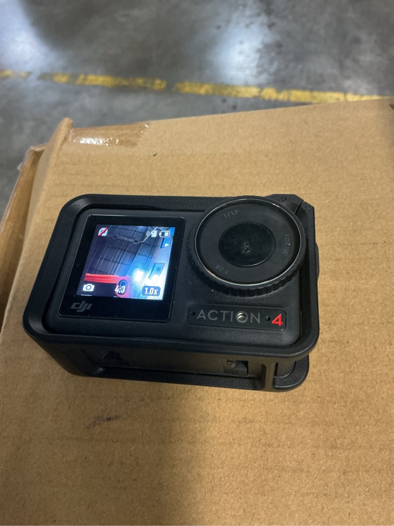 Condition photo showing As Is for dji osmo action 4 action camera - standard combo
