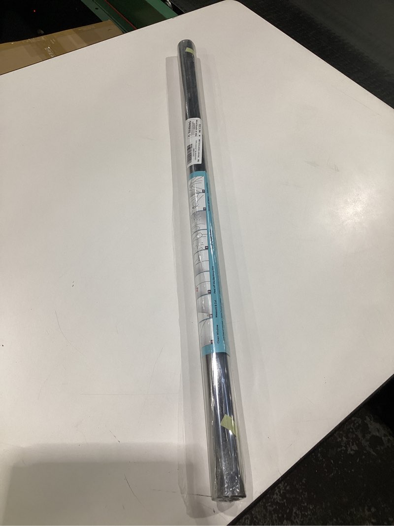 Condition photo showing New/Like New for Window Film Privacy One Way Tint for Home Reflective See Out not in Light Heat Blocking for Doors and Windows(Silver 29.5X78.7) Black-silver 29.5*78.7 Inches