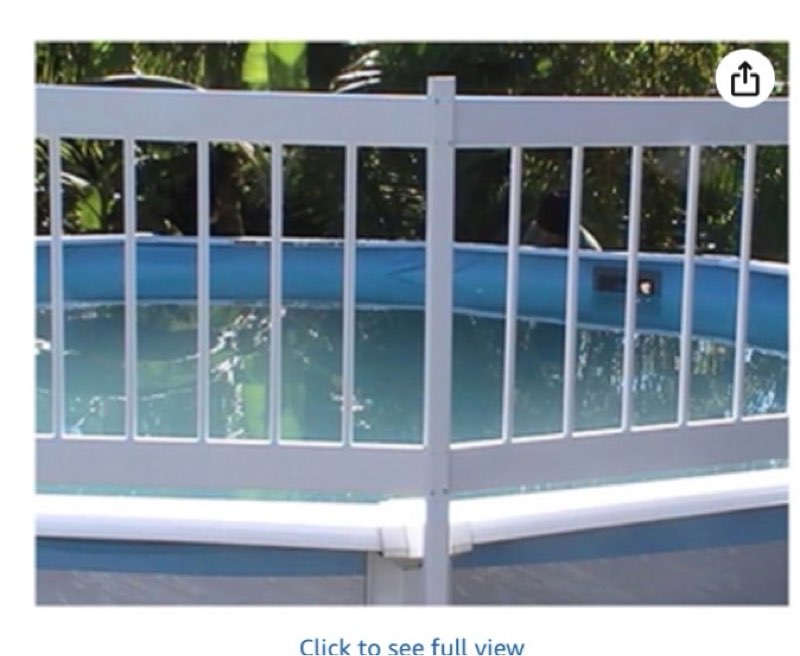 gli above ground pool fence add-on kit c (2sect) 2-section