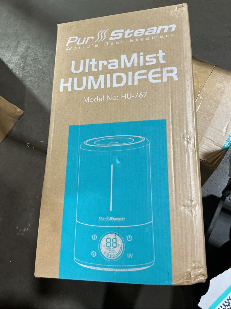 Condition photo showing New/Like New for pur steam ultramist humidifier model hu-767