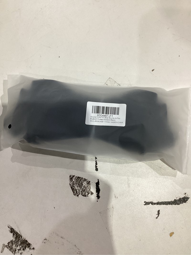 Condition photo showing New/Like New for JCHPINE Silicone Cover Case for Bose SoundLink Flex Bluetooth Portable Speaker Accessories, Silicone Skin for Bose SoundLink Flex Speaker Shoulder Strap(Upgraded Black Case)