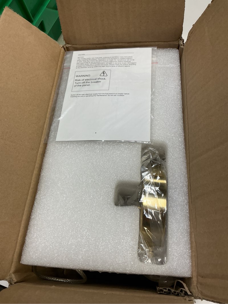 Condition photo showing New/Like New for Modern LED Pendant Light for Kitchen Island, Dimmable Gold Teardrop Crystal Ceiling Pendant Lighting for Dining Room Bedroom Bathroom Hallway Entryway 3000k Warm White Gold-3000K-1 Light