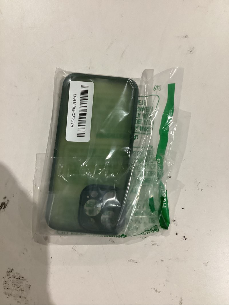 Condition photo showing New/Like New for shockproof for iphone 15 pro max case, [camera protection] [military-grade drop protection] protective anti-yellow slim translucent skin-friendly for iphone 15 pro max phone case, forest green iphone 15 pro max forest green
